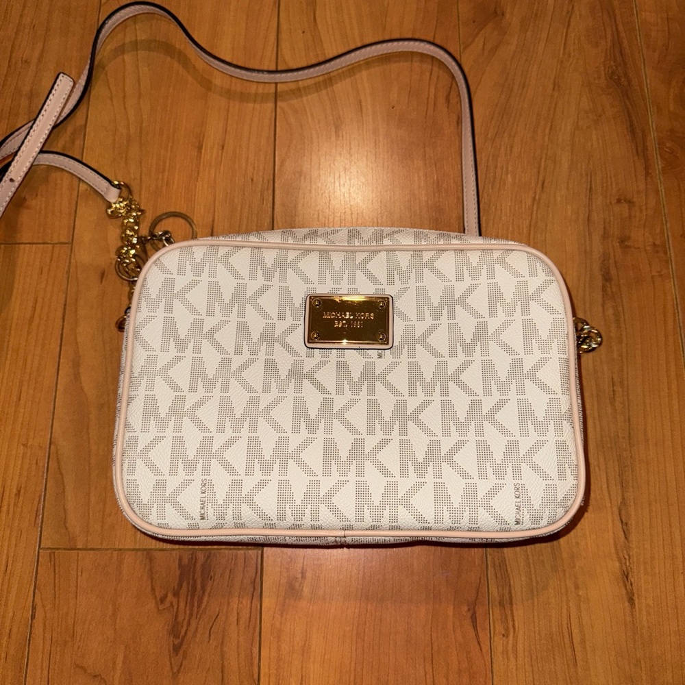 Michael Kors White Purse